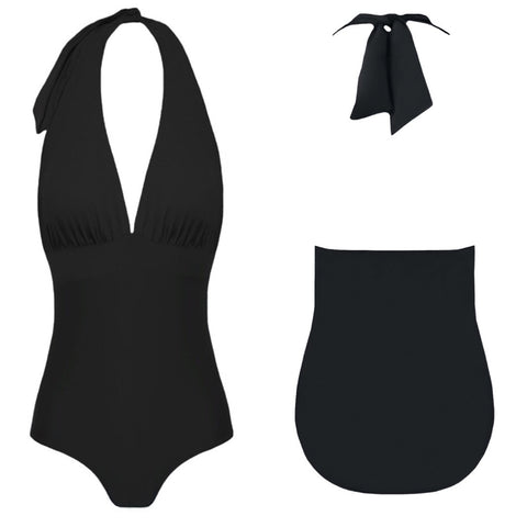 BARBARA One-Piece Swimwear - Negro