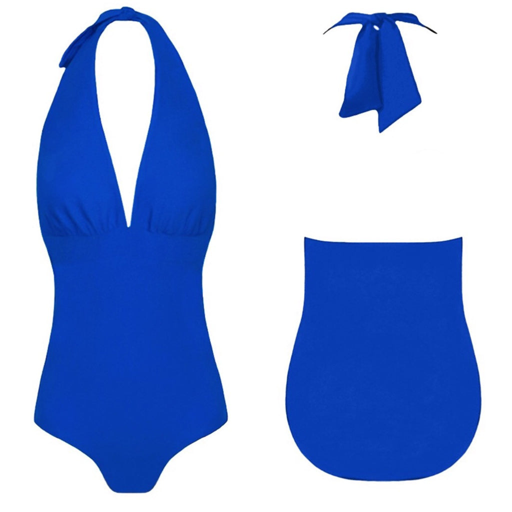 BARBARA One-Piece Swimwear - Azul Klein
